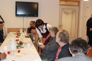 Weihnachtsfeier im Heim für seelische Gesundheit in Zusmarshausen